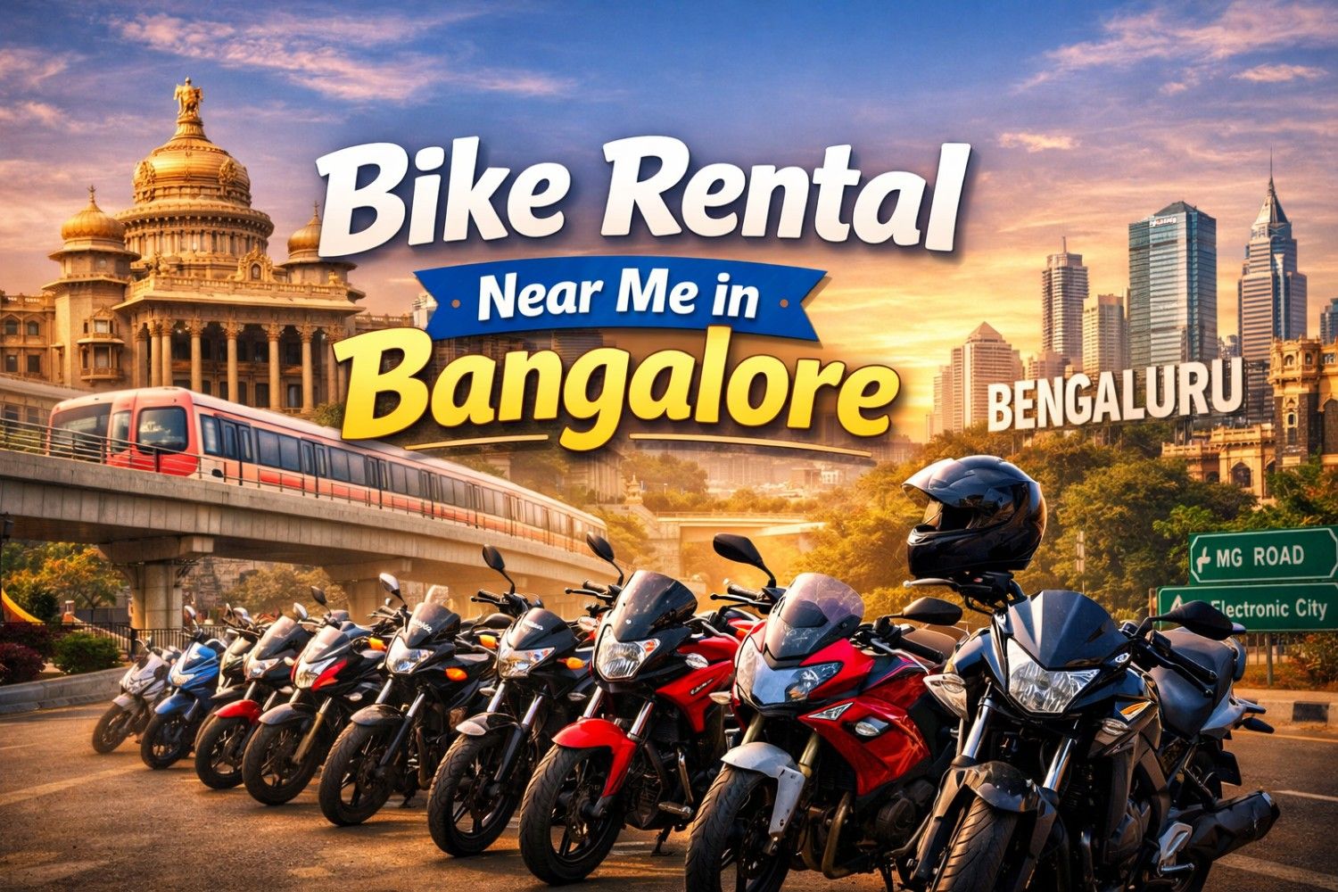 Bike Rental Service Near Me in Bangalore – Reliable Monthly 2-Wheeler Rentals by Ontrack