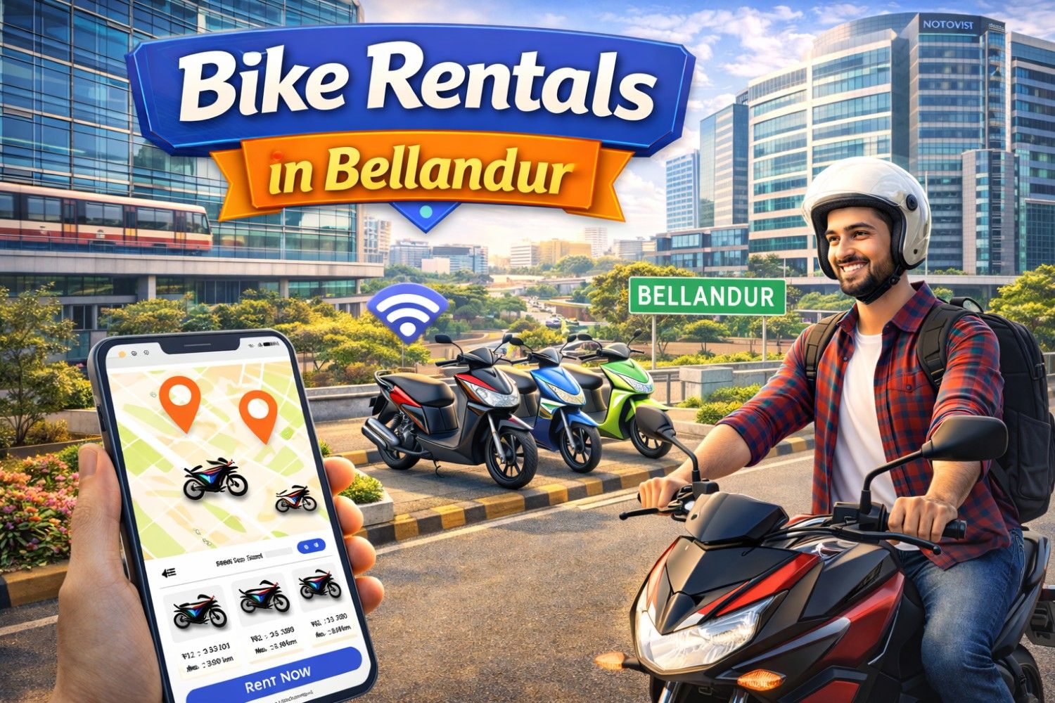 Bike Rentals in Bellandur – Affordable Monthly 2-Wheeler Rentals by Ontrack